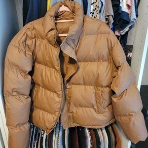 Tan Puff Jacket